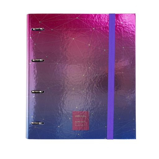 [GRA88103354] CARPEBOOK FORR.4D35 A4 UNEQ.METAL FUCSIA