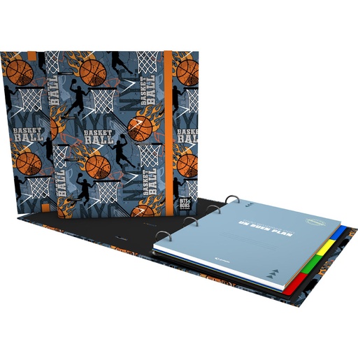 [GRA88122732] CARPEBOOK 4D35 A4 B&B BASKETBALL