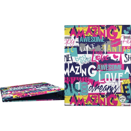 [GRA88142660] PASTA C/MOLAS A4 FOR.4D25 SETU22 AMAZING