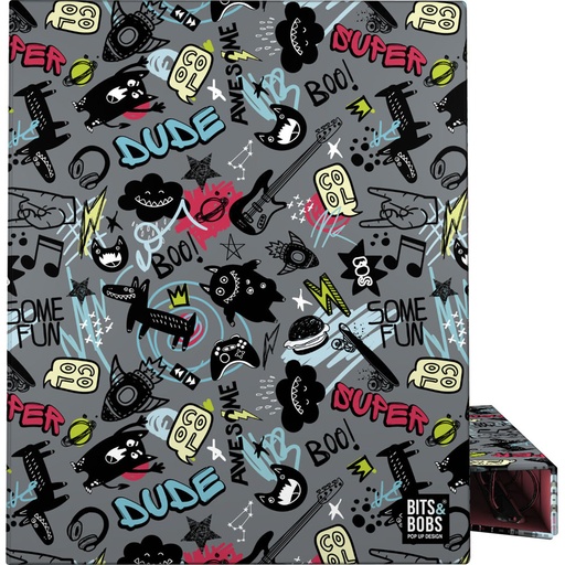 [GRA88142734] PASTA C/MOLAS A4 FOR.4D25 B&B AWESOME