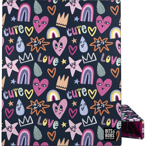 [GRA88142738] PASTA C/MOLAS A4 FOR.4D25 B&B CUTE