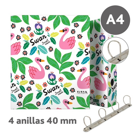 [GRA88171931] PASTA 4D40MM FOR. A4 EC18 CISNE