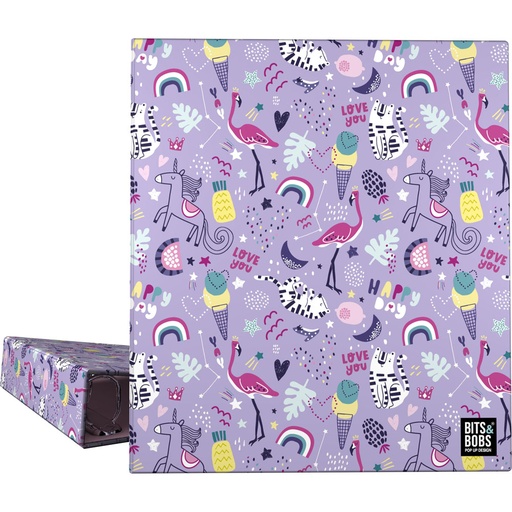 [GRA88172741] PASTA C/MOLAS A4 FOR.4D40 B&B HAPPY