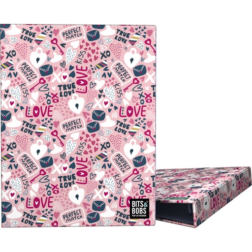 [GRA88202537] PASTA C/MOLAS A5 FOR.4O20 B&B TRUE LOVE