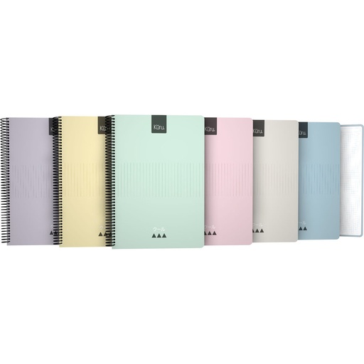 [GRA88460894] CADER.PP A4+ 120H 90G C5MM KURU4 AMARIL