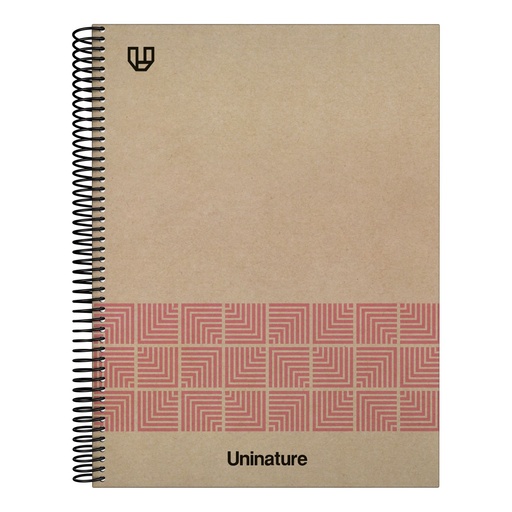 [GRA88500353] CADERNO FOR.A4 80H 90G 4X4 UNINAT.ROSA
