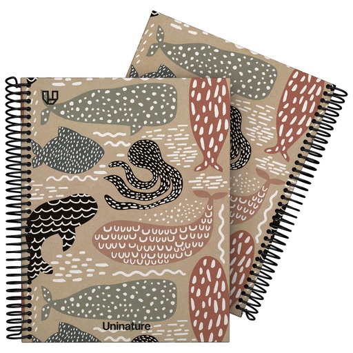 [GRA88538604] CADERNO FOR.A5 80H 90G 4X4 UNINAT BALLE