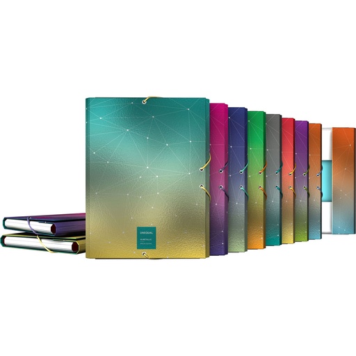 [GRA01223399] PASTA 3 ABAS FOR. UNEQ.METAL SORTIDO