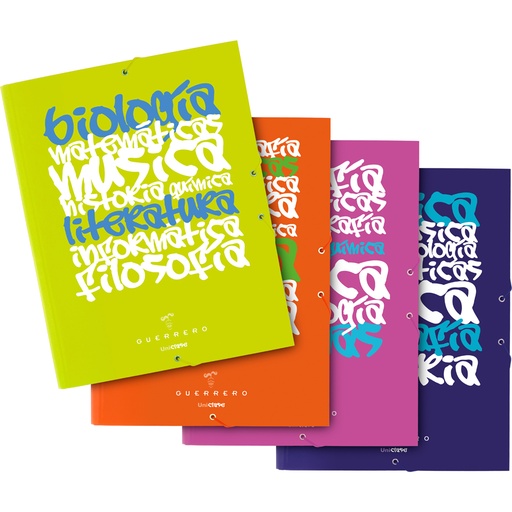 [GRA01222899] PASTA 3 ABAS FOR. UNICLASE SORTIDO