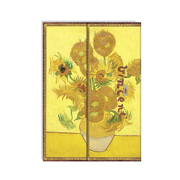 [PA1579-7] Embellished Manuscripts Collection - Van Gogh, Sunflowers