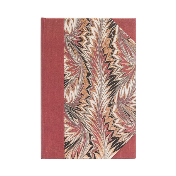 [PB9363-3] Cockerell Marbled Paper - Rubedo