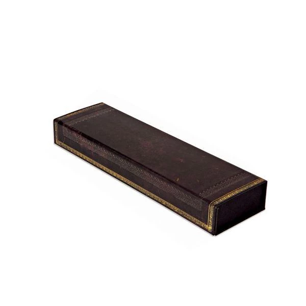 [PB5301-9] Old Leather Collection - Black Moroccan