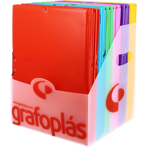 [GRA00016125] EXP.PASTA FOLE PVC C/ABAS 24 UDS