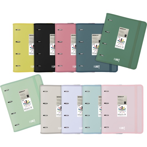 [GRA88105110] PASTA EBOOK PP A4 LIKE3 NEGRO