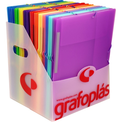 [GRA00048012] EXPOSITOR C/50 PASTA COLORGRAF SOLAP SURT