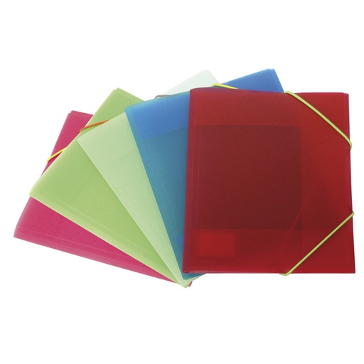 [GRA04801530] COLORGRAF 3 C/ABAS A5 C/ ELAST. AZUL