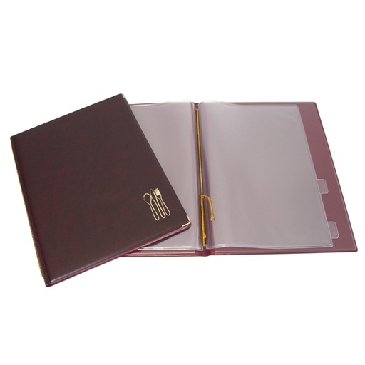 [GRA06114550] PORTA-MENU CORDON Fo BURD. ESTP. CUBIERT