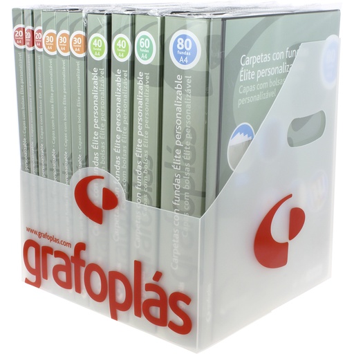 [GRA00981599] EXP.C/20 PASTAS A4 PERSONALIZABL.ELITE