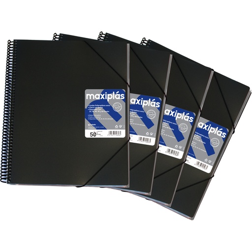 [GRA39822032] CARPETA 20 FUNDAS MAXIPLAS AZUL OSCURO