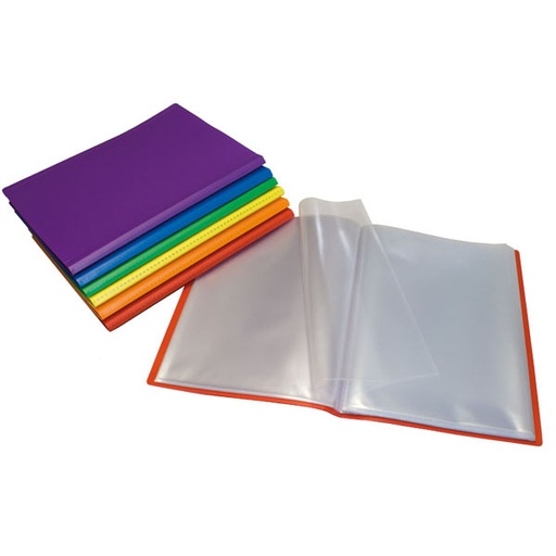 [GRA01450135] POLIPLAS 20FUNDAS FOLIO PARCHIGRAF VIOLE