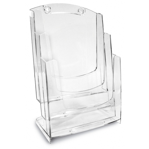 [GRA41804000] PORTA FOLHETOS 3 COMP.FORMATO A4 ARDA