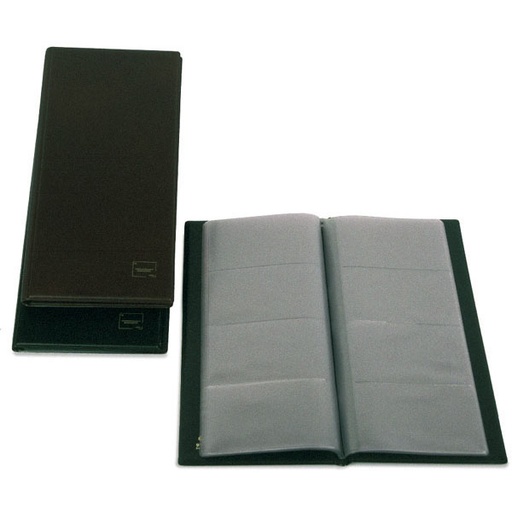 [GRA03771010] PORTA CARTOES AMERICANO "BASIC" PVC NEGRO
