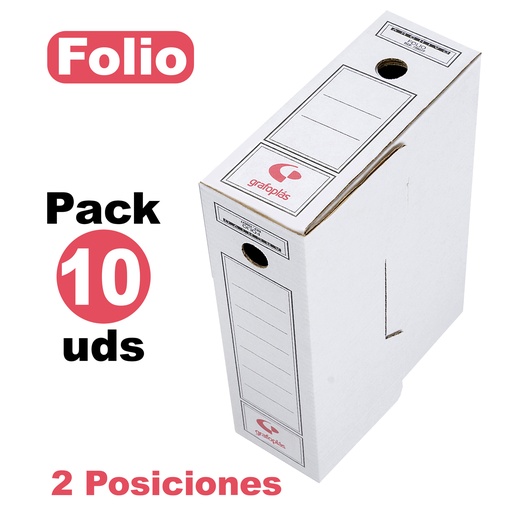 [GRA70907703] PACK 10 ARQ.DEF.CART.Fo(1) RETR.S/CAJ