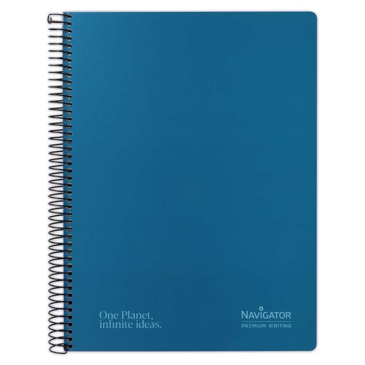 [GRA88470030] CADERNO CONTRACOLADO A4 80H 80G C4MM AZUL