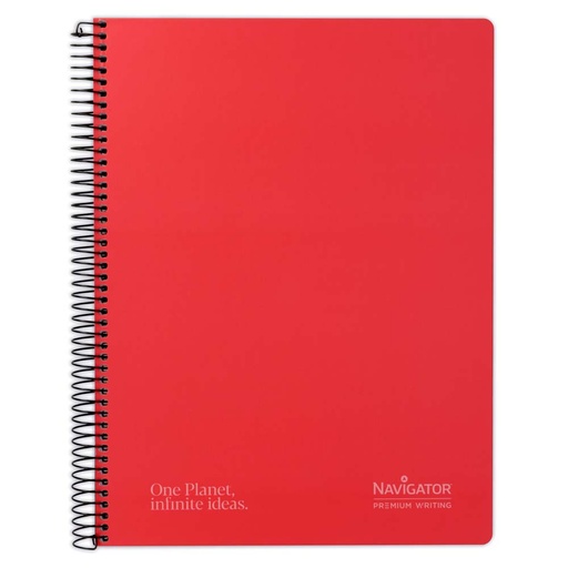[GRA88470051] CADERNO CONTRACOLADO A4 80H 80G C4MM ROXO