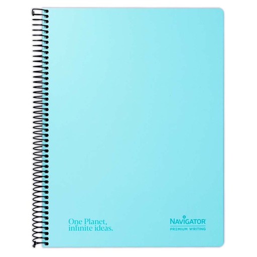 [GRA88470091] CADERNO CONTRACOLADO A4 80H 80G C4MM AZPAST