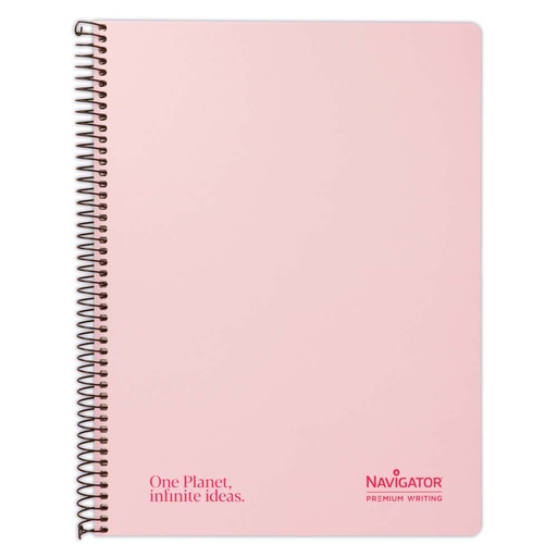 [GRA88470093] CADERNO CONTRACOLADO A4 80H 80G C4MM ROSA