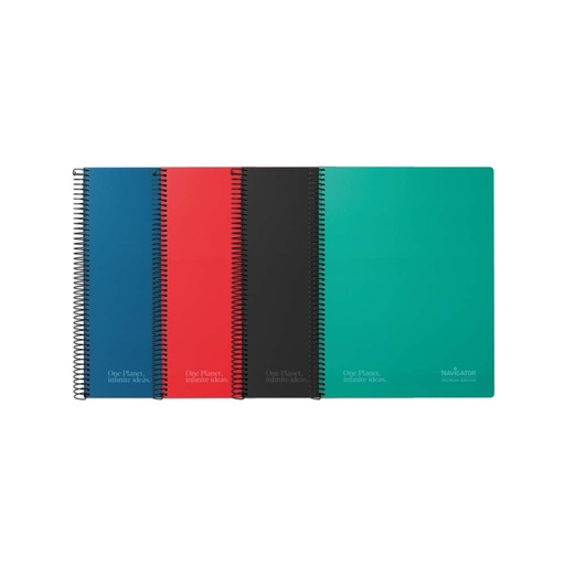 [GRA88470199] CADERNO CONTRACOLADO A4 80H 80G C4MM VIVOS
