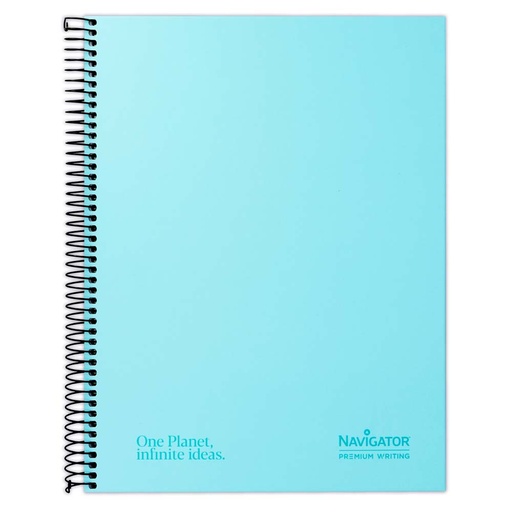 [GRA88463491] CADERNO FOR.A4+120H 80G RAYA MIC.5BAND AZPT