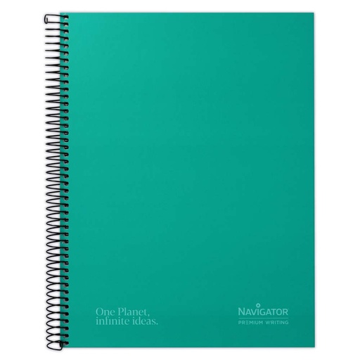 [GRA88463520] CADERNO FOR.A4+120H 80G C5MM MIC.5BAND VERD