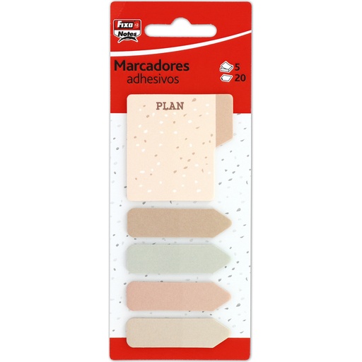 [GRA65002899] PACK 5 MARCADORES 20H PLAN SURTIDO