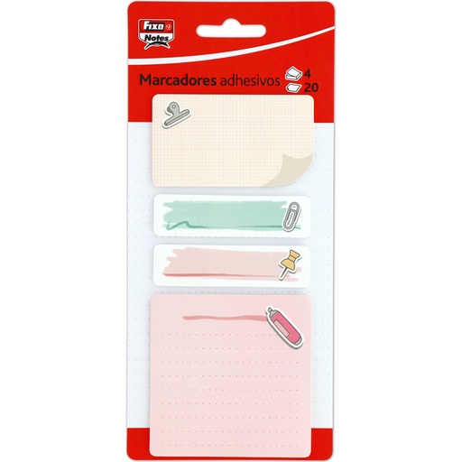 [GRA65003099] PACK 4 MARCADORES 20H PINZA SURTIDO