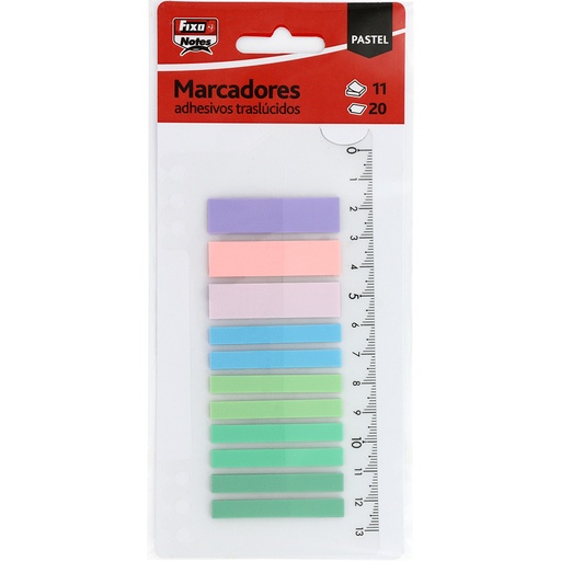[GRA65008680] PACK3 MARCADORES 10H 38X50MM C/REGUA FLU