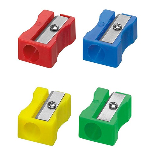 [GRA73614999] APARA-LÁPIS PLAST. COL.SORTIDOS WESTCOT