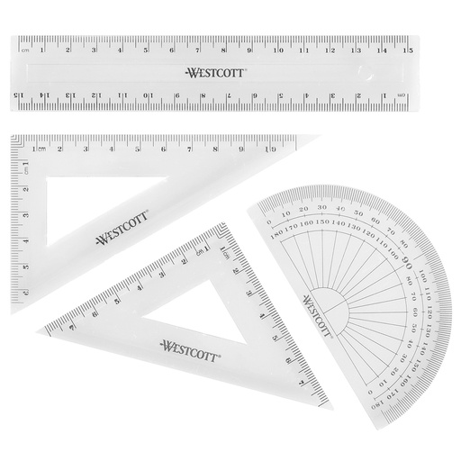 [GRA74310600] SET PAUTADO 4P.REGUA 30CM+ESC+CARTAB+SEMI