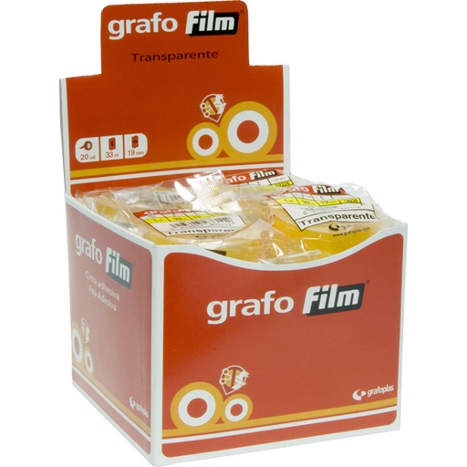 [GRA19660100] EMB. ROLO GRAFOFILM 19X66 TRANSP.