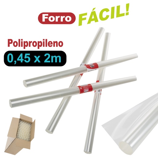 [GRA01000400] ROLLITO PP 65MY PARA FORRAR 0,45X2 METRO
