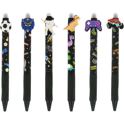 [GRA30216198] BLISTER 2 BOLIS GEL BOR C/GRIP ASTR/DINO