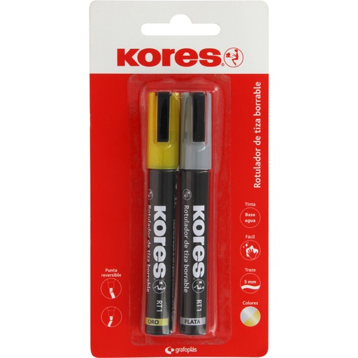 [GRA30212799] BLS 2MARCADOR TIZA LIQ.RT1 ORO-PLA