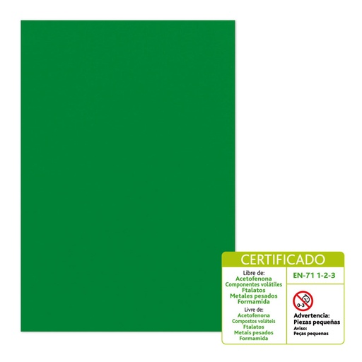 [GRA00036122] BOLSA 10 LAMINA GOMA EVA 2MM 40X60 V.OSC