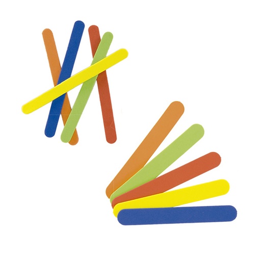 [GRA68048900] PACK 50 FIGURAS GOMA EVA PALOS 2X15CM