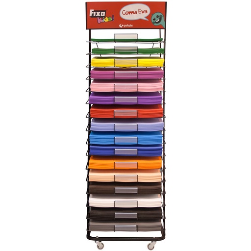 [GRA70974000] EXP.METÁLICO G.EVA 40X60 2MM 16COL.SURT