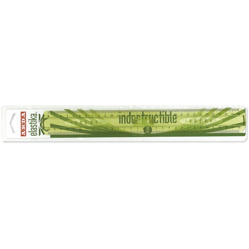 [GRA41814420] REGUA TRIPLO DECIME.30CM ELASTIKA