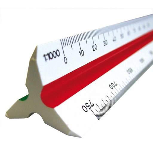 [GRA41817070] REGUA DE ESCALA CONSTRU.30CM EN PLAST.ARDA