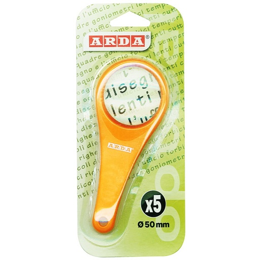 [GRA41820252] LUPA PEQUENA AUMENTO X5 PLASTICA ARDA