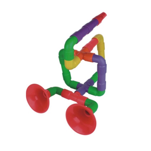 [GRA68034900] BOLSA 72 PIEZAS PLAST.TROMPETAS J.CONSTR